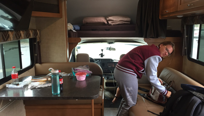 Drop off von „unserem RV“