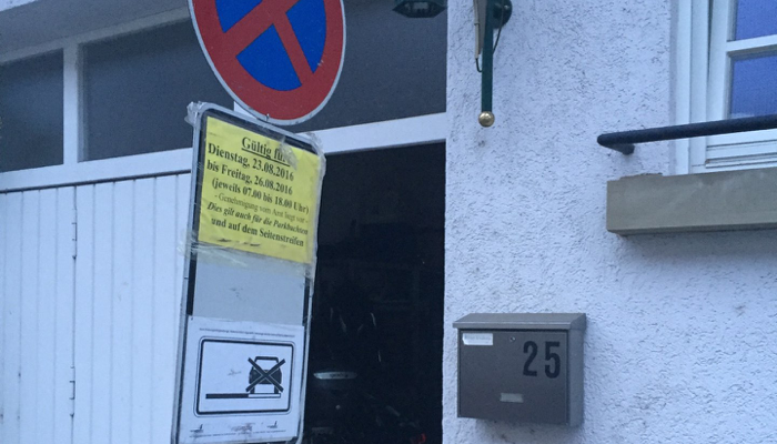 Der Umzug nimmt Formen an Der Umzug nimmt Formen an