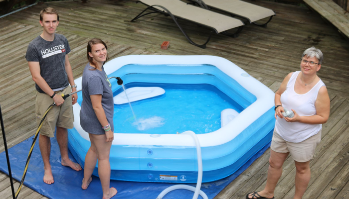 Ein Pool muss her
