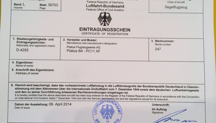 Post vom LBA Post vom LBA