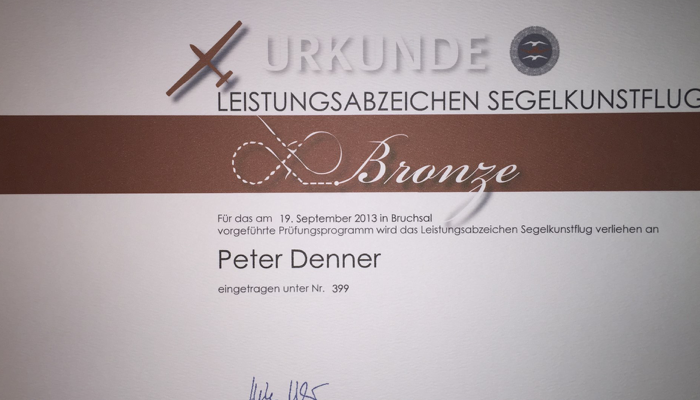 Leistungsabzeichen in Silber