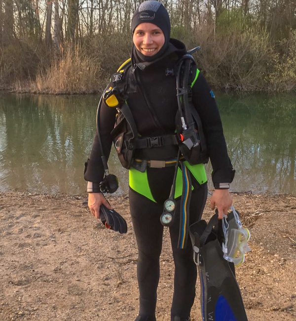 Annika taucht ab